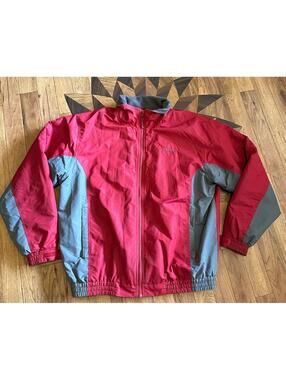 Cabelas Mens Coat Size XL Tall Red